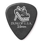 Dunlop 417P200 DUNLOP PLAYERS 12-PACK GATOR GRIP 2.0MM GUITAR PICKS