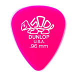 Dunlop 41P96 DUNLOP DELRIN 500 PLAYERS 12-PACK 0.96MM DARK-PINK