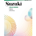 Suzuki Cello School Cello Part, Volume 8: Revised -