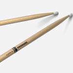 Promark TX7AN ProMark Classic Forward 7A Hickory Drumstick, Oval Nylon Tip