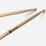 Promark TX7AW ProMark Classic Forward 7A Hickory Drumstick, Oval Wood Tip