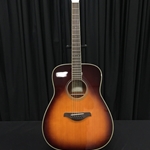 Yamaha FG-TA-BS FG TransAcoustic dreadnought body; solid Sitka spruce top, mahogany back and sides, die-cast tuners,active piezo pickup with TA technology; Brown Sunburst