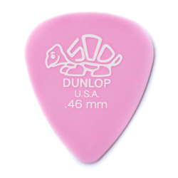 Dunlop 41P46 DUNLOP PLAYERS 12-PACK DELRIN 500 0.46MM LIGHT-PINK