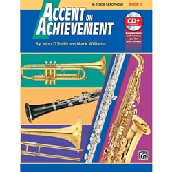 Accent on Achievement, Book 1 - Bb Tenor Saxophone -