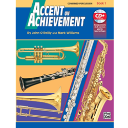 Accent on Achievement, Book 1 - Combined Percussion - Band Method
