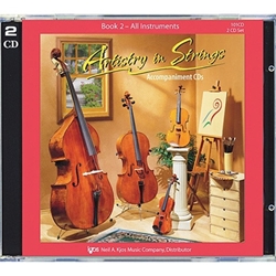 Artistry In Strings, Book 2 - Accompaniment CDs -