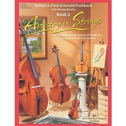 Artistry In Strings, Book 2 - Conductor Score & Manual -