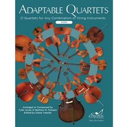 Adaptable Quartets for Violin -