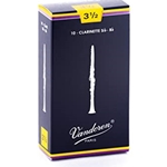 Vandoren CLARINET 10 Bb Clarinet Reeds #3.5
