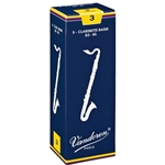Vandoren CR1225 5 Bass Clarinet Reeds #2.5