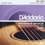 D'Addario ACOUSTIC 11-52 Phosphor Bronze