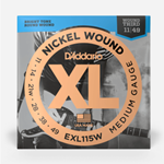 D'Addario EXL115W XL 11-49 Electric Nickel Medium Wound-3rd Strings