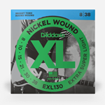 D'Addario EXL130 XL 8-38 Nickel Wound Extra Super Light Electric Strings