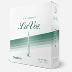 D'Addario LV10BCLSF 10 SOFT LaVoz Bb Clarinet Reeds