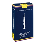 Vandoren SR203 #3 Soprano Sax Reeds, Box of 10