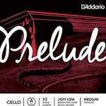 D'Addario J101112M Prelude 1/2 Cello Single A String - Single String ONLY