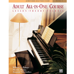 Alfred's Basic Adult All-in-One Piano Course, Book 1 - Piano