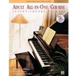 Alfred's Basic Adult All-in-One Piano Course, Book 1 [Piano] Bk/CD - piano