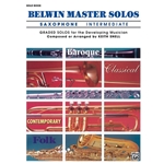 Belwin Master Solos, Intermediate (Alto Saxophone) [Saxophone] - Alto Sax