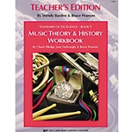 Standard of Excellence Book 1 - Theory & History Workbook, Teacher's Edition -