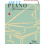 Adult Pno Adv 1  Lesson+Media - Adult Piano Adventures All-In-One Piano Course Book 1 with Media Online - piano