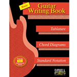 Guitar Writing Book - Tab, Chord, Standard Notation - TAB