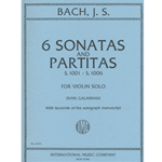 6 Sonatas & Partitas - Violin