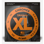 D'Addario ECB82 Chromes Bass, Medium, 50-105, Long Scale