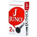 Juno JCR0125 10 Bb Clarinet Reeds #2.5
