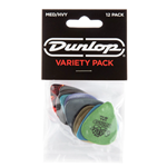 Dunlop PVP102 Medium/Heavy Picks, Variety (12 Pack)