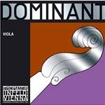 Thomastik DRT4123 Dominant 15.5" - 16.5" Viola String Set, Perlon Core