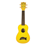 Kala MK-SD/YLBURST Dolphin Soprano Ukulele - Yellow Burst