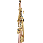 John Packer JP146 E-flat Sopranino Saxophone, Rose Brass "Atom"