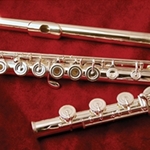 Di Zhao Flutes DZ770BOF Open-Hole Flute w/ Gold-Silver Riser