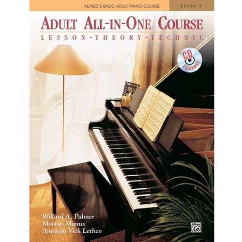 Brass Bell Music Store - Alfred's Basic Adult All-in-One Piano