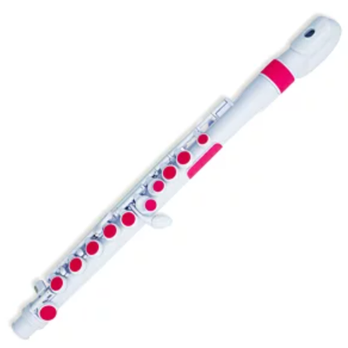 Brass Bell Music Store - N220JFPK jFlute 2.0 - White/ Pink by NUVO