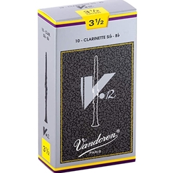 Vandoren CR1935 #3 1/2 V12 B-Flat Clarinet Reeds, Box of 10