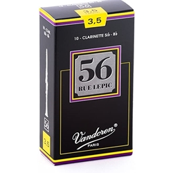 Vandoren CR5035 #3.5 Rue Lepic B-Flat Clarinet Reeds, Box of 10