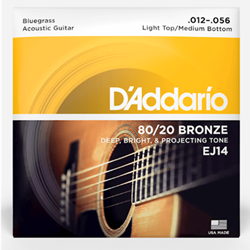 D'Addario EJ14 12-56 80/20 Bronze