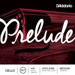 D'Addario J10104/4M Prelude 4/4 Cello String Set, Steel Core