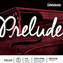 D'Addario J101444M Prelude 4/4 Cello C String - Single String ONLY