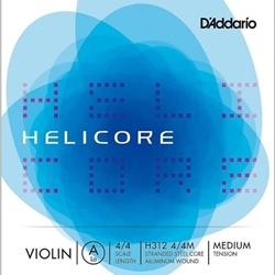 D'Addario H3124/4M Helicore 4/4 Violin A String - Single String ONLY