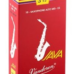 Vandoren SR2635R #3.5 JAVA Red Alto Sax Reeds, Box of 10