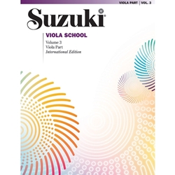 Suzuki Viola School Viola Part Volume 3: Revised -