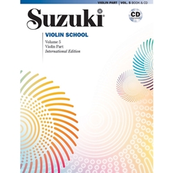 Suzuki Violin School Violin Part/CD, Volume 5: Revised -
