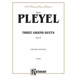 Three Grand Duets, Opus 69 [String Duo] - String Duo (VLN & VLA)