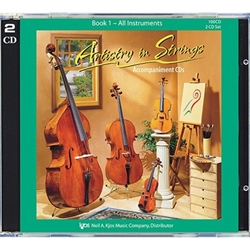Artistry In Strings, Book 1 - Accompaniment CDs -