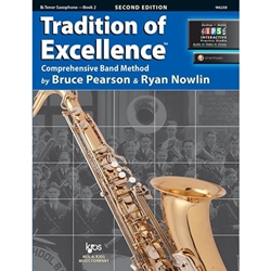 Tradition of Excellence Book 2 - Bb Tenor Saxophone -