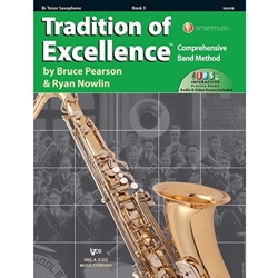 Tradition of Excellence Book 3 - Bb Tenor Saxophone -