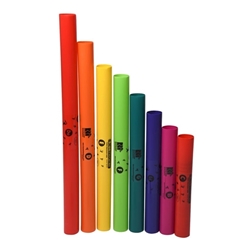 Rhythm Band 100 Diatonic 8 Note Boomwhackers Upper Octave